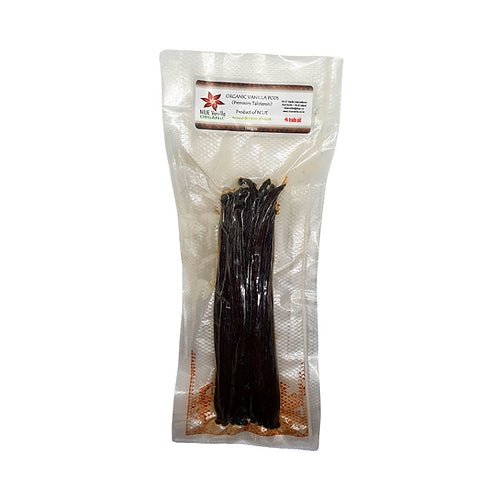 Premium Vanilla Pods - Grade A Plus (16-18cm) 100g - NIUE Vanilla Organic