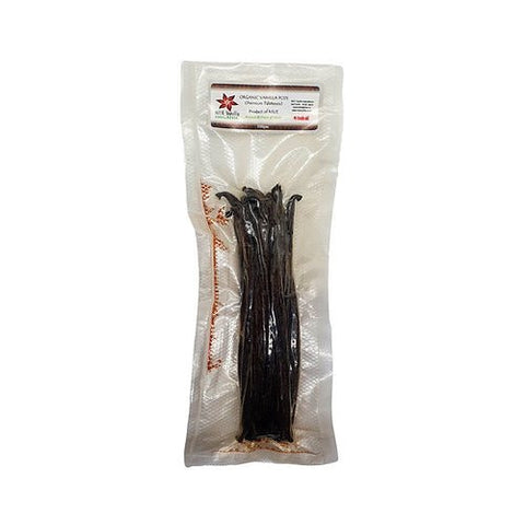 Premium Vanilla Pods - Grade B (14 - 16cm) 100g - NIUE Vanilla Organic