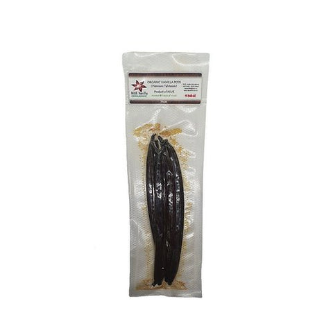 Premium Vanilla Pods - Grade B (14-16cm) 30g - NIUE Vanilla Organic