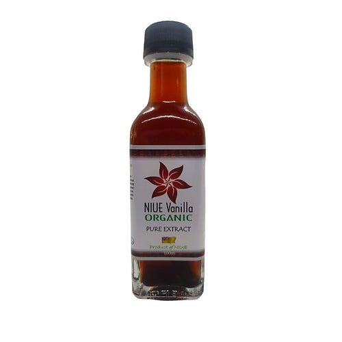 Pure Vanilla Extract 100ml - NIUE Vanilla Organic