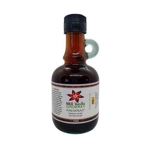 Pure Vanilla Extract 250ml - NIUE Vanilla Organic
