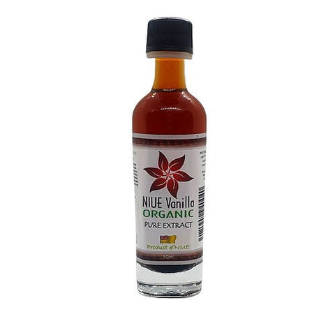 Pure Vanilla Extract 50ml - NIUE Vanilla Organic