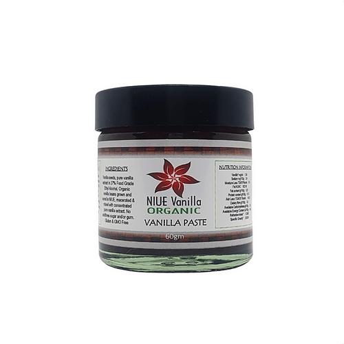 Pure Vanilla Paste 60gm - NIUE Vanilla Organic